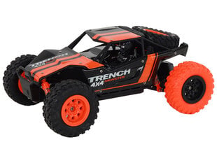 Kauko-ohjattava r/c maasturi 1:24, oranssi hinta ja tiedot | Poikien lelut | hobbyhall.fi