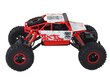 Rc kauko-ohjattava maasturi 1:18,punainen hinta ja tiedot | Poikien lelut | hobbyhall.fi