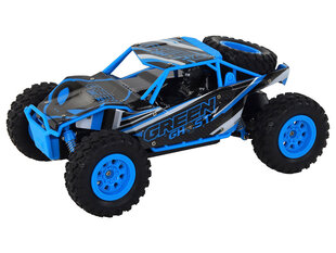 Kauko-ohjattava r/c maasturi 1:24, sininen hinta ja tiedot | Poikien lelut | hobbyhall.fi