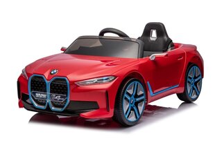 Sähköauto BMW i4, punainen hinta ja tiedot | Lasten sähköautot | hobbyhall.fi