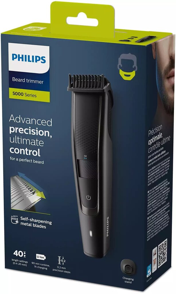 Philips Series 5000 BT5515/20 hinta ja tiedot | Hiustenleikkuukoneet ja trimmerit | hobbyhall.fi