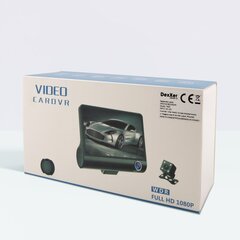 Autovideonauhuri - 3 kameraa yhdessä hinta ja tiedot | Autokamerat | hobbyhall.fi