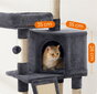 Kissan raapimispuu PCT141G01, harmaa hinta ja tiedot | Raapimispuut ja kiipeilypuut | hobbyhall.fi