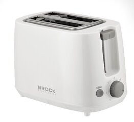Brock BT 1006 WH Leivänpaahdin hinta ja tiedot | Brock Electronics Kodinkoneet ja kodinelektroniikka | hobbyhall.fi