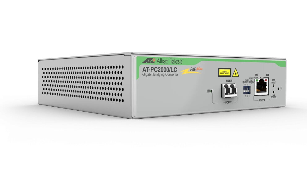 Allied Telesis Allied Telesis AT-PC2000/LC-960 verkkomediamuunnin 1000 Mbit/s 850 nm harmaa hinta ja tiedot | Reitittimet ja modeemit | hobbyhall.fi