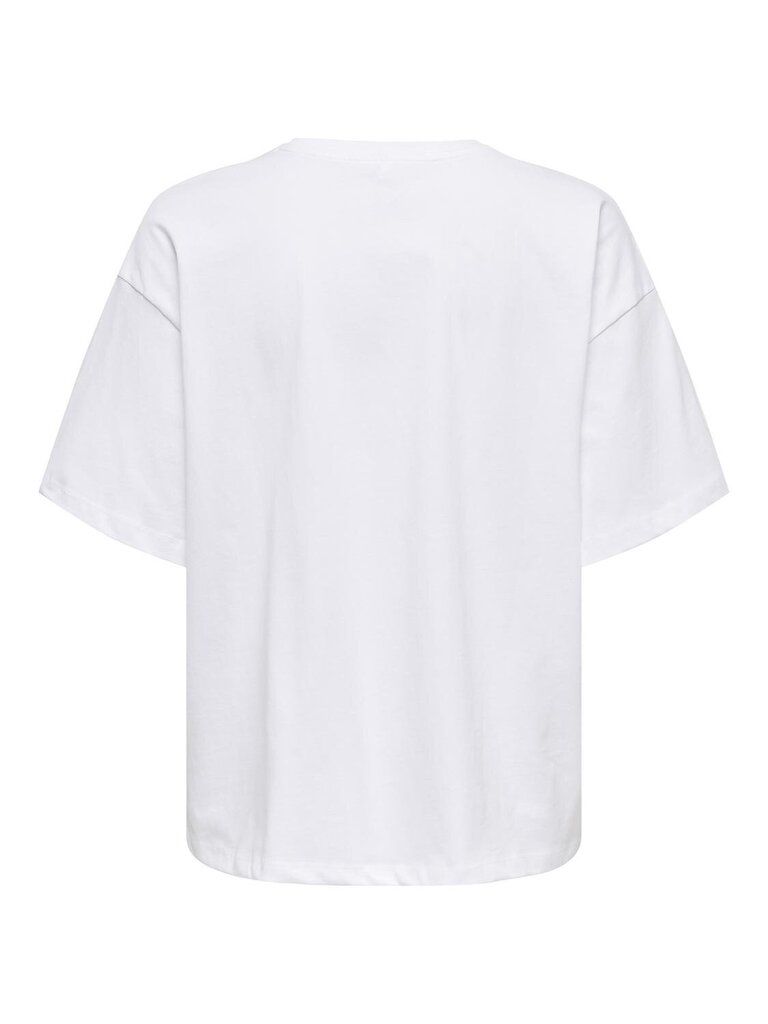 Only naisten T-paita 15316588*02, valkoinen 5715511890266 hinta ja tiedot | Naisten T-paidat | hobbyhall.fi