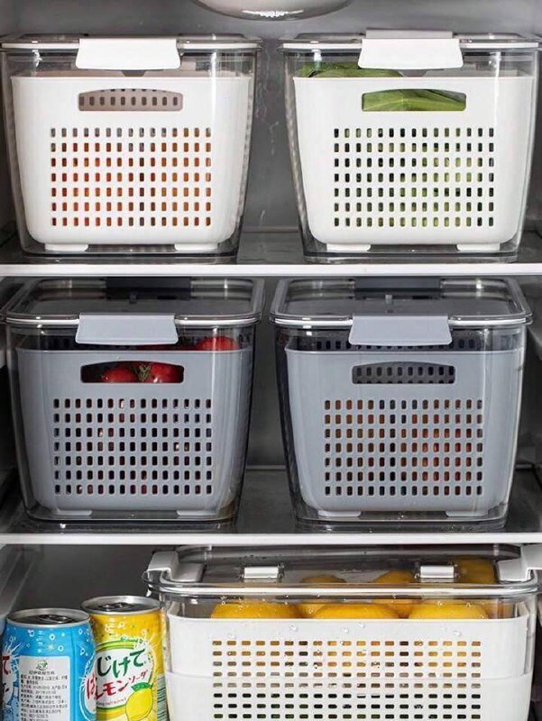 Keittiön läpinäkyvä säilytysjärjestelmä, Electronics LV-318, 1 kpl hinta ja tiedot | Elintarvikkeiden säilytysastiat | hobbyhall.fi