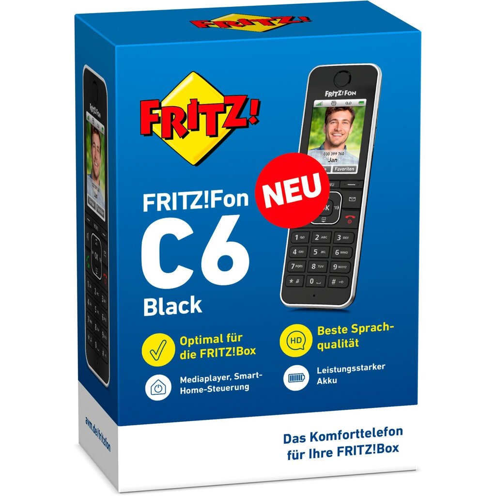 AVM FRITZ!Fon C6, puhelin hinta ja tiedot | Lankapuhelimet | hobbyhall.fi