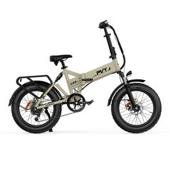 Sähköpyörä PVY Z20 Plus, 20", khaki, 1000W, 16,5Ah hinta ja tiedot | Sähköpyörät | hobbyhall.fi