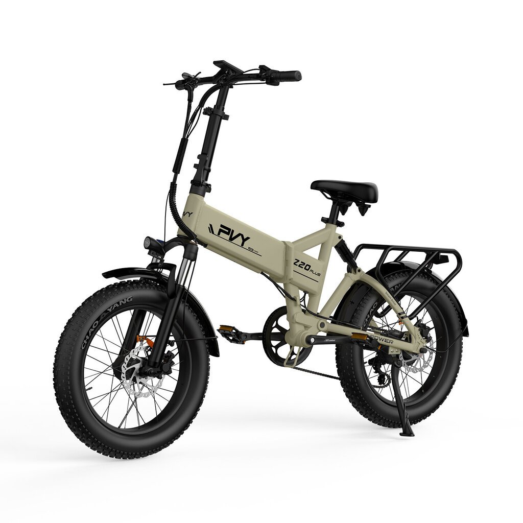 Sähköpyörä PVY Z20 Plus, 20", khaki, 1000W, 16,5Ah hinta ja tiedot | Sähköpyörät | hobbyhall.fi