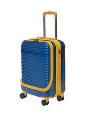 Pieni matkalaukku AlèzaR 20", sininen/keltainen hinta ja tiedot | Matkalaukut ja -kassit | hobbyhall.fi