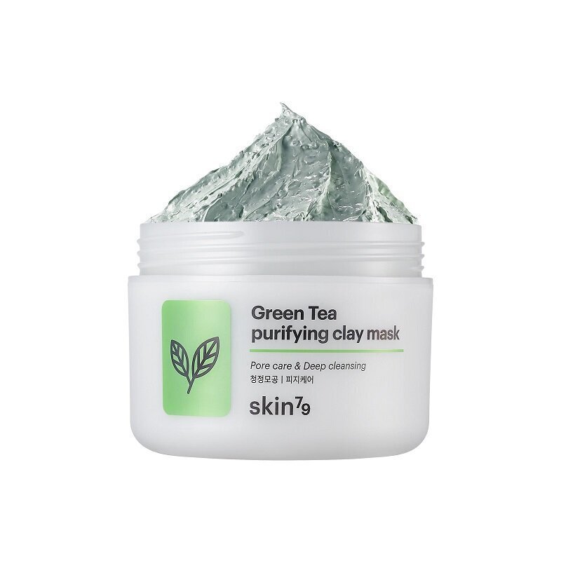 Skin79 Green Tea Purifying Clay Mask -savinaamio, 100 ml hinta ja tiedot | Kasvonaamiot ja silmänalusaamiot | hobbyhall.fi