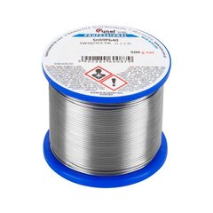 Juotosmetalli Cynel, 2,5 mm, 500 g, sn60pb40 hinta ja tiedot | Käsityökalut | hobbyhall.fi