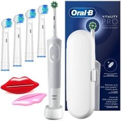 Oral-B Vitality Pro D103 Box Valkoinen hinta ja tiedot | Sähköhammasharjat | hobbyhall.fi