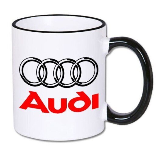 Muki Audi sormukset, 330ml hinta ja tiedot | Hauskat mukit | hobbyhall.fi