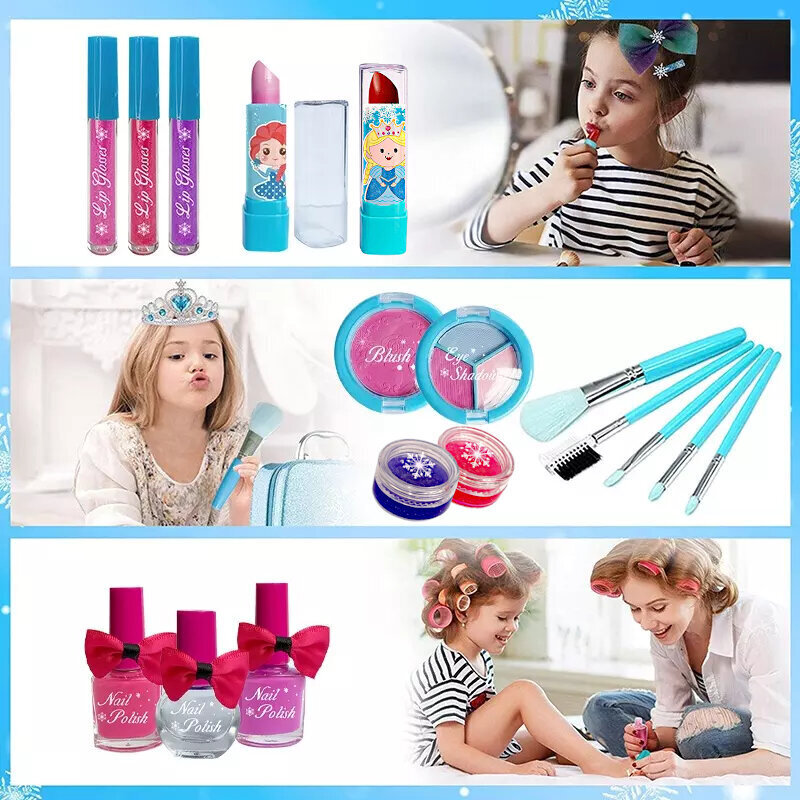 Kauneuskosmetiikkasetti lapsille Frozen Makeup, 1 kpl. hinta ja tiedot | Lasten ja äitiysajan kosmetiikka | hobbyhall.fi