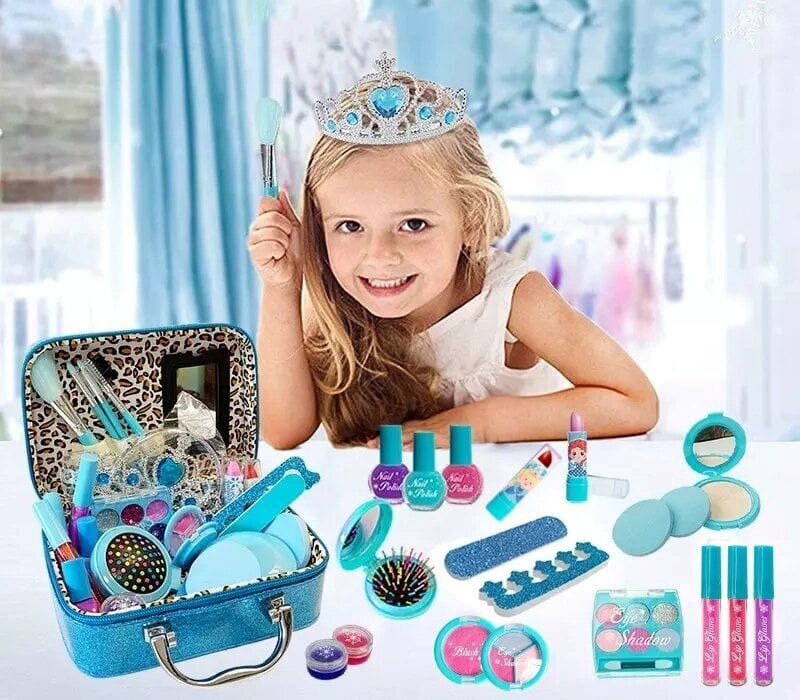 Kauneuskosmetiikkasetti lapsille Frozen Makeup, 1 kpl. hinta ja tiedot | Lasten ja äitiysajan kosmetiikka | hobbyhall.fi