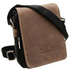 Wild miesten laukku, ruskea-musta hinta ja tiedot | Wild Muoti | hobbyhall.fi