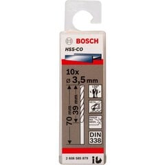 Bosch kierrepora HSS-Co, Ø 3,5 mm hinta ja tiedot | Käsityökalut | hobbyhall.fi