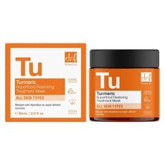 Korjaava kasvonaamio Dr. Botanicals Turmeric Superfood Restoring 60 ml hinta ja tiedot | Dr. Botanicals Hajuvedet ja kosmetiikka | hobbyhall.fi