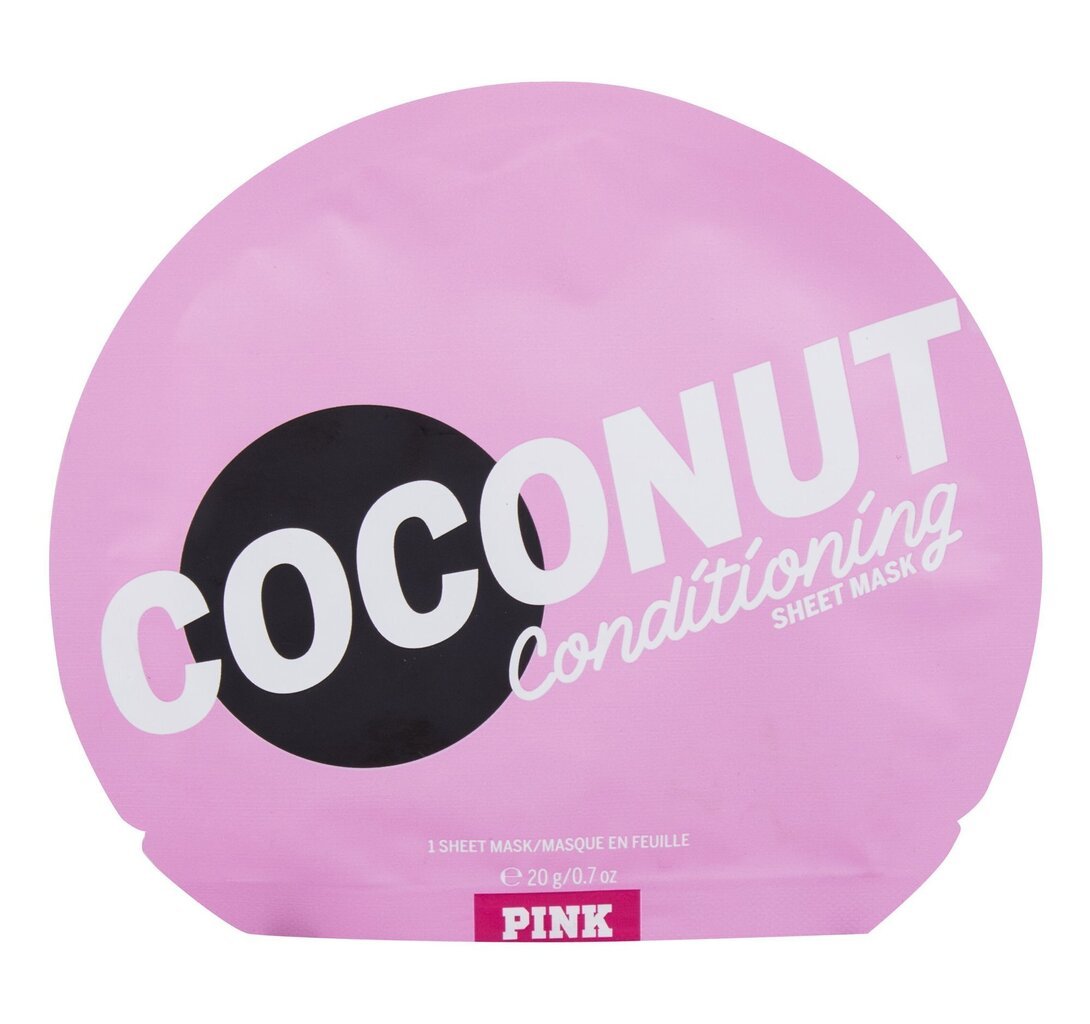 Pink Coconut Conditioning Sheet Mask kasvonaamio hinta ja tiedot | Kasvonaamiot ja silmänalusaamiot | hobbyhall.fi