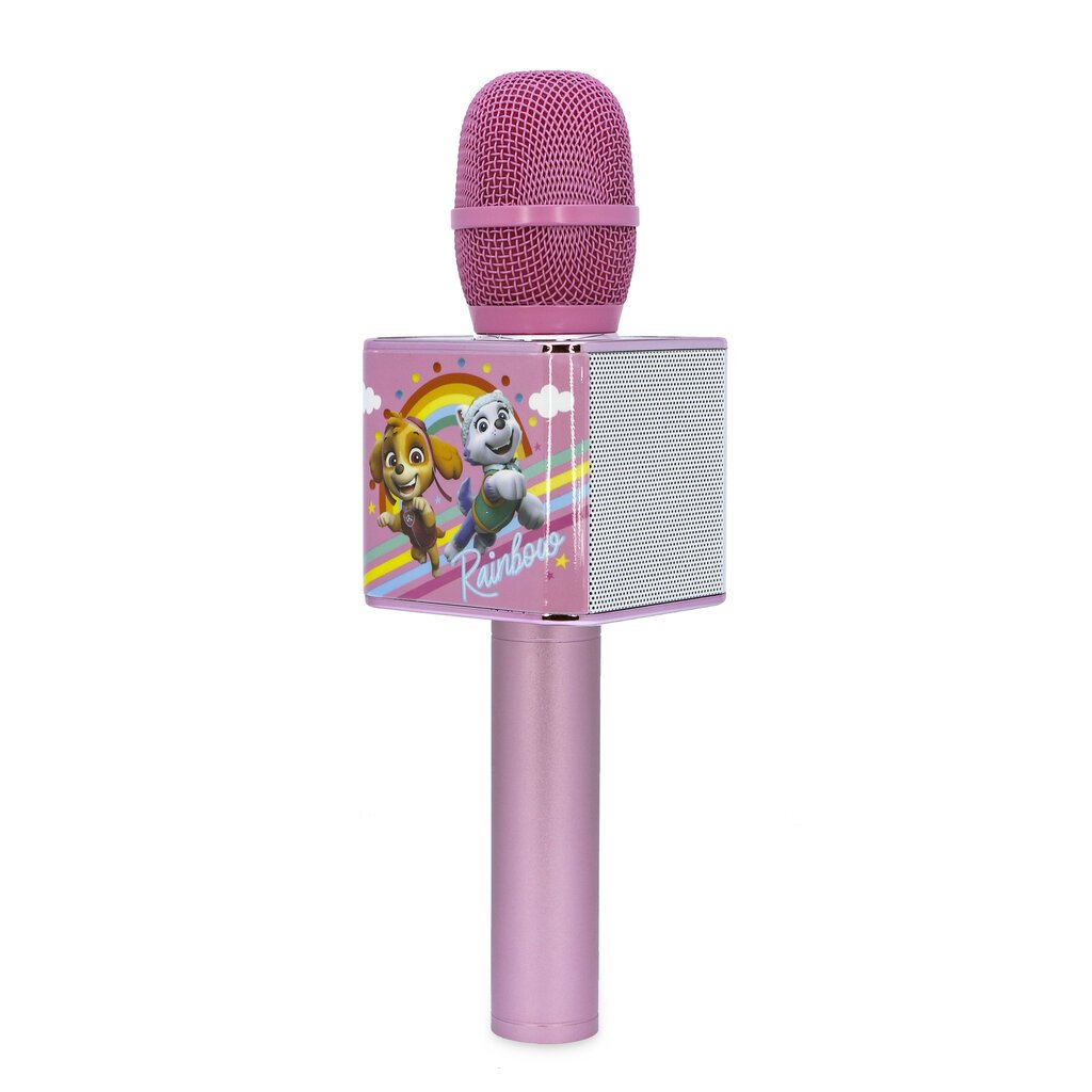 OTL - PAW Patrol Pink Karaoke Microphone hinta ja tiedot | Mikrofonit | hobbyhall.fi