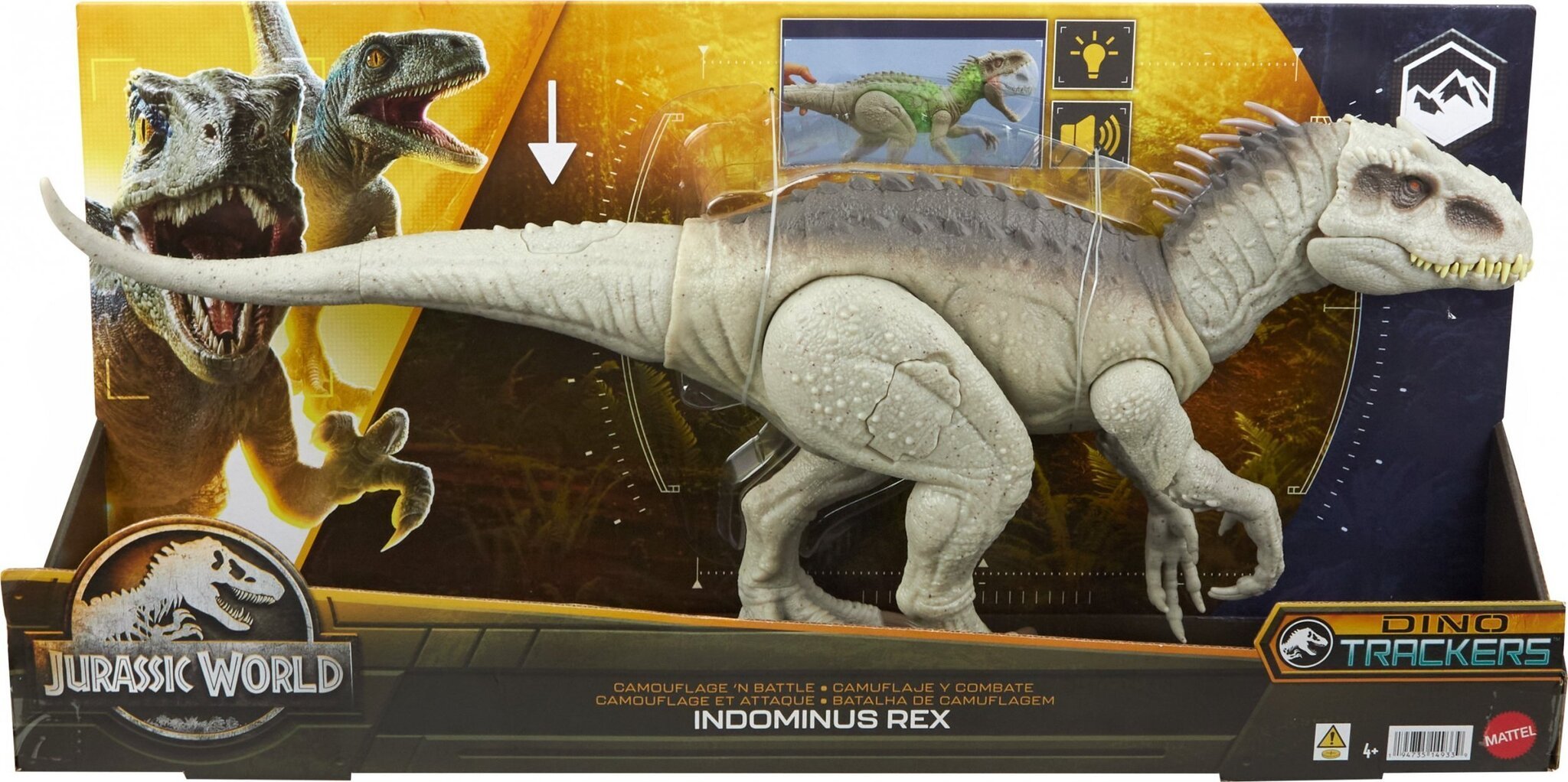 Mattelin Jurassic World Indominus Rex -hahmo hinta ja tiedot | Pelien oheistuotteet | hobbyhall.fi
