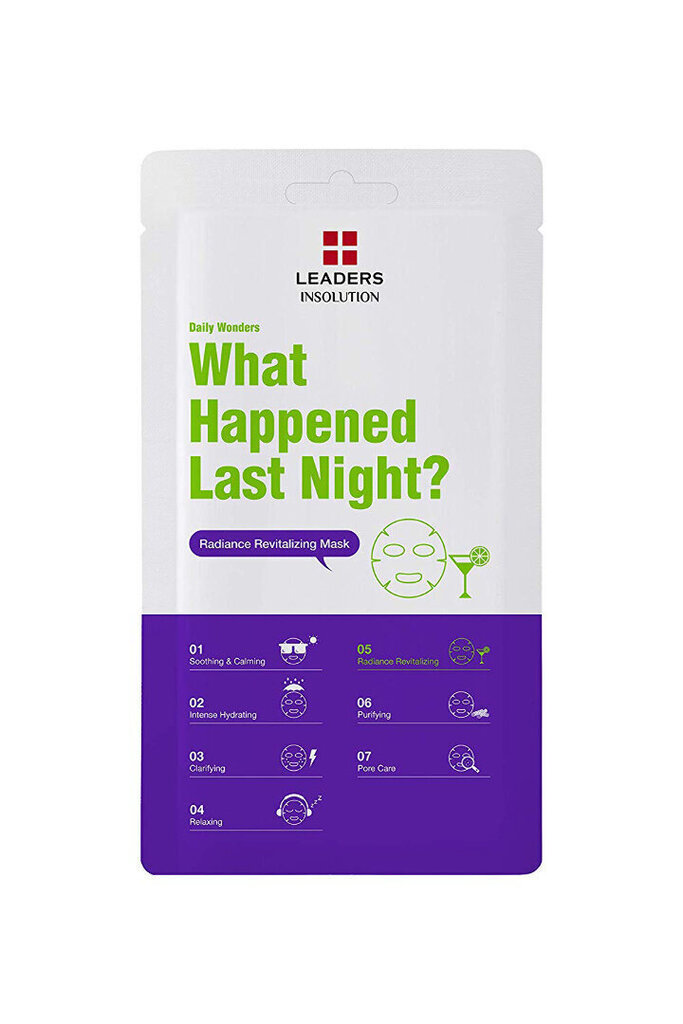 Leaders Daily Wonders What Happened Last Night? Hehkun palauttava naamio 25 ml hinta ja tiedot | Kasvonaamiot ja silmänalusaamiot | hobbyhall.fi