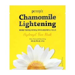 Kasvonaamio Petitfee Chamomile Lightening Hydrogel 1 kpl hinta ja tiedot | Kasvonaamiot ja silmänalusaamiot | hobbyhall.fi