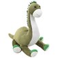 vidaXL Dinosaurus brontosaurus pehmolelu plyysi vihreä hinta ja tiedot | Pehmolelut | hobbyhall.fi