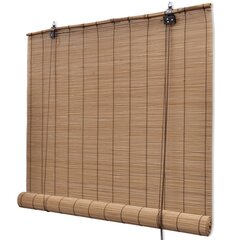 Ruskea Bambu rullaverho 80 x 160 cm hinta ja tiedot | Kaihtimet | hobbyhall.fi