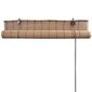 Ruskea Bambu rullaverho 80 x 160 cm hinta ja tiedot | Kaihtimet | hobbyhall.fi