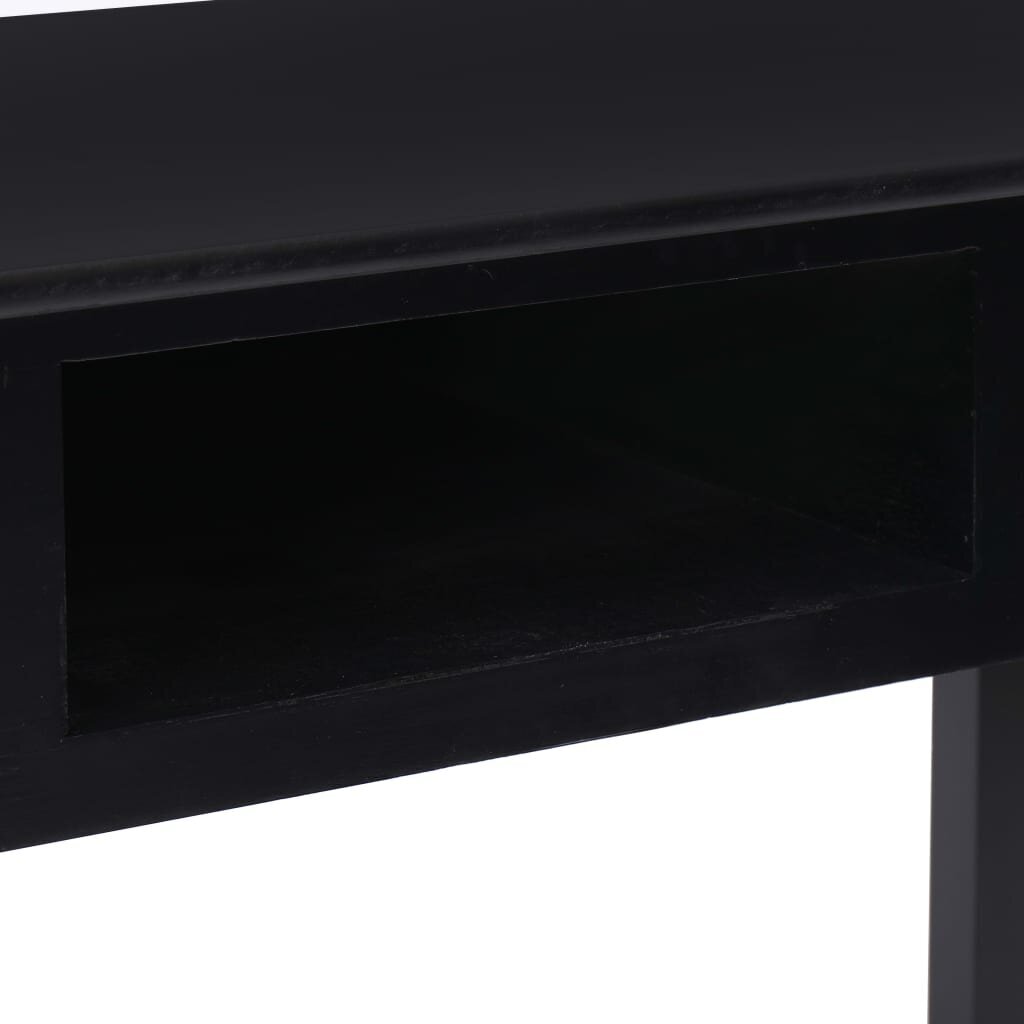 vidaXL Kirjoituspöytä harmaa 110x45x76 cm puinen hinta ja tiedot | Tietokonepöydät ja työpöydät | hobbyhall.fi