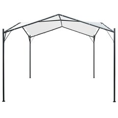 vidaXL Huvimaja 3x3x2,6 m valkoinen 180 g/m² hinta ja tiedot | Puutarhapaviljongit | hobbyhall.fi