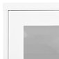 vidaXL Toimistokaappi valkoinen 90x40x70 cm teräs hinta ja tiedot | Olohuoneen kaapit ja lipastot | hobbyhall.fi