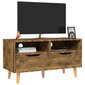 vidaXL TV-taso savutammi 90x40x48,5 cm tekninen puu hinta ja tiedot | TV-tasot | hobbyhall.fi