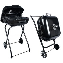 Siirrettävä grilli pyörillä GQ7 hinta ja tiedot | Grillitarvikkeet ja -välineet | hobbyhall.fi