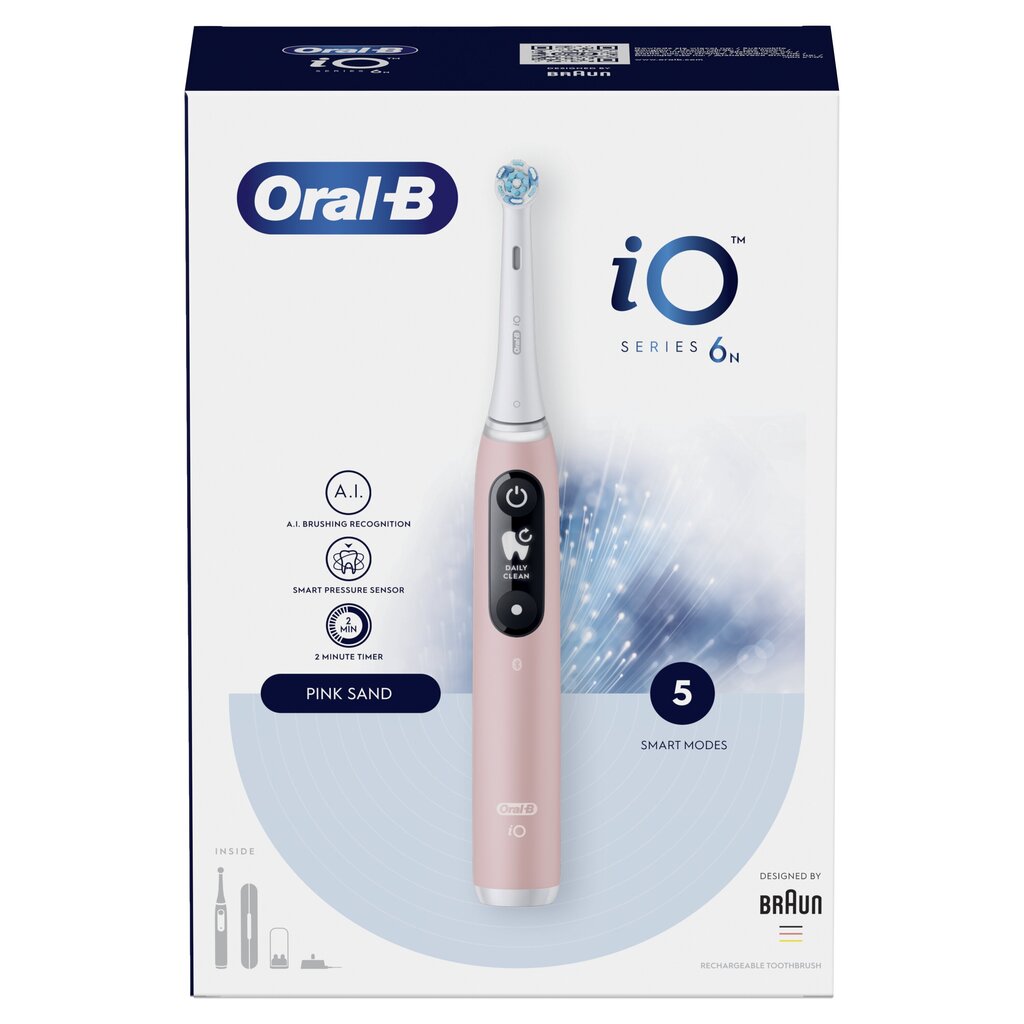 Oral-B iO Series 6 white hinta ja tiedot | Sähköhammasharjat | hobbyhall.fi
