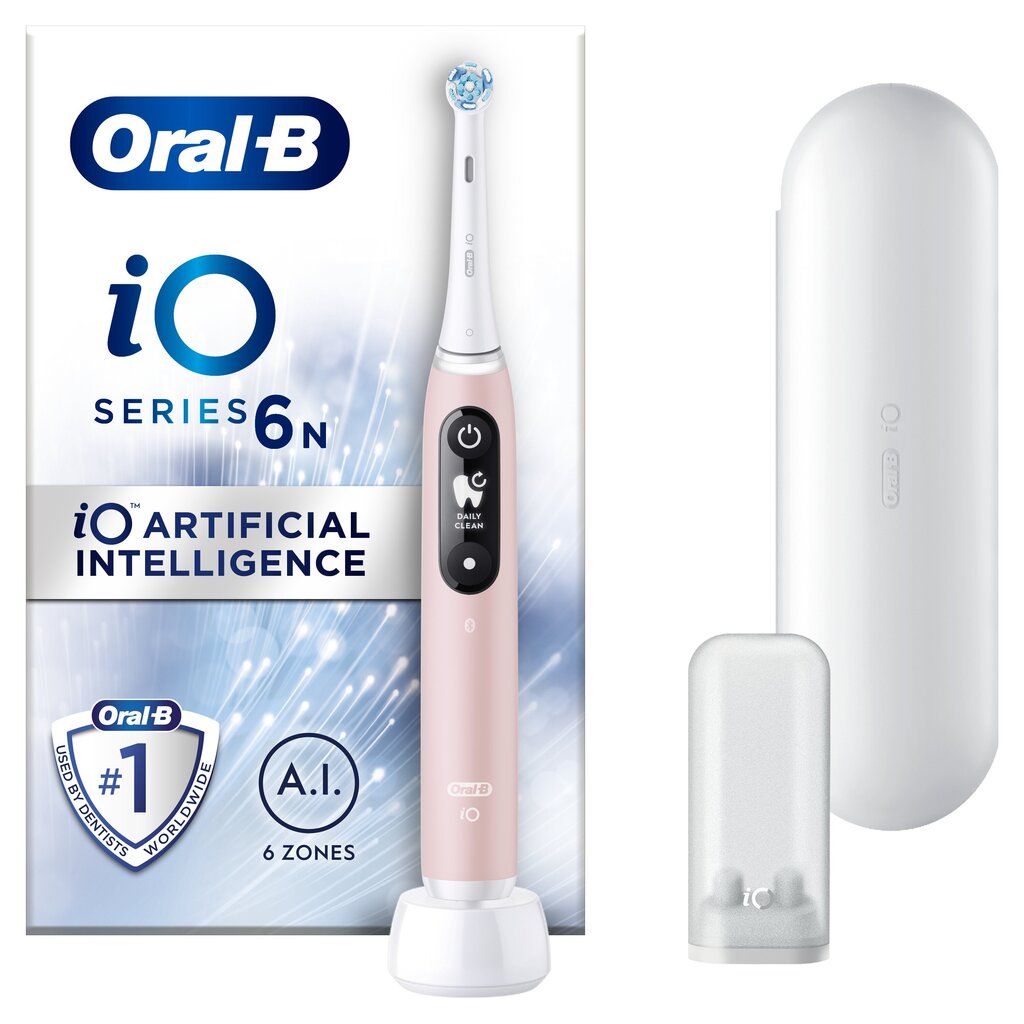 Oral-B iO Series 6 white hinta ja tiedot | Sähköhammasharjat | hobbyhall.fi