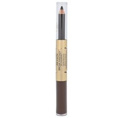 Revlon Brow Fantasy Pencil & Gel kulmapaletti 1,49 g, Dark Brown, 106 Dark Brown hinta ja tiedot | Kulmavärit ja kulmakynät | hobbyhall.fi