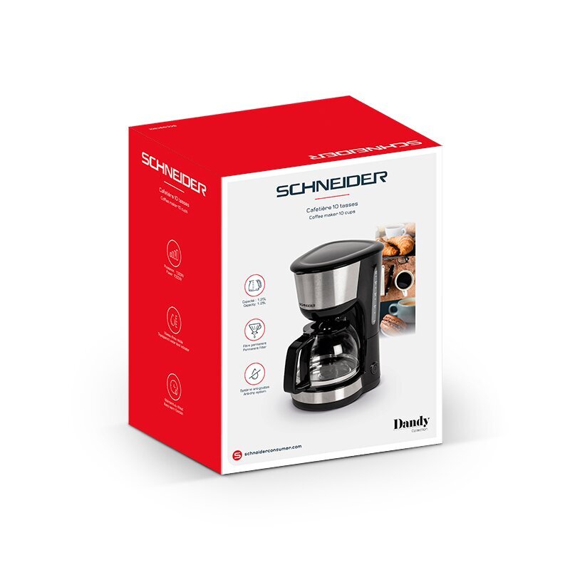 Schneider SCCO912IX hinta ja tiedot | Kahvinkeittimet ja kahvikoneet | hobbyhall.fi