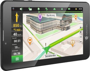 Navitel T700 Pro, 7", 3G, musta + Navitel-navigointi! hinta ja tiedot | Tabletit | hobbyhall.fi