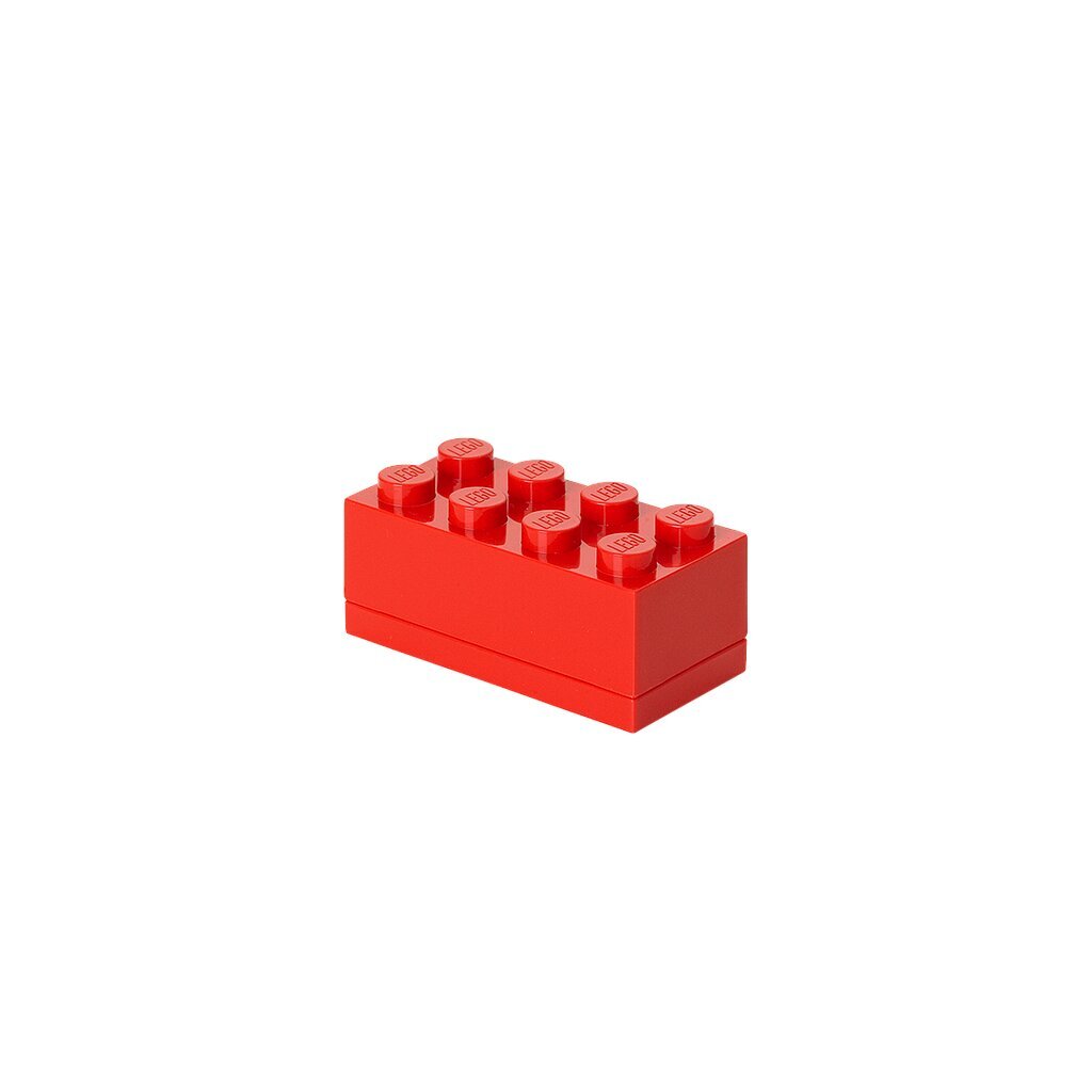 Lego Mini 8 -säilytyspalikka, punainen hinta ja tiedot | Säilytyslaatikot ja -korit | hobbyhall.fi