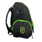 Viking Discs Rucksack Pro Frisbeegolf reppu, musta/lime hinta ja tiedot | Frisbeegolf | hobbyhall.fi