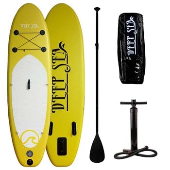 Deep Sea SUP-lautasetti Standard 275cm, Keltainen hinta ja tiedot | SUP-laudat | hobbyhall.fi