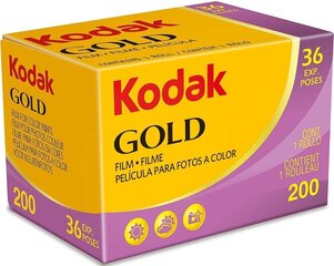 Kodak elokuva Gold 200/36 hinta ja tiedot | Kameratarvikkeet | hobbyhall.fi