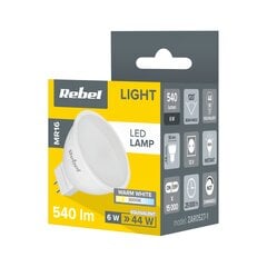 led kapinallinen lamppu 6w mr16, 3000k, 12v hinta ja tiedot | Taskulamput ja valonheittimet | hobbyhall.fi