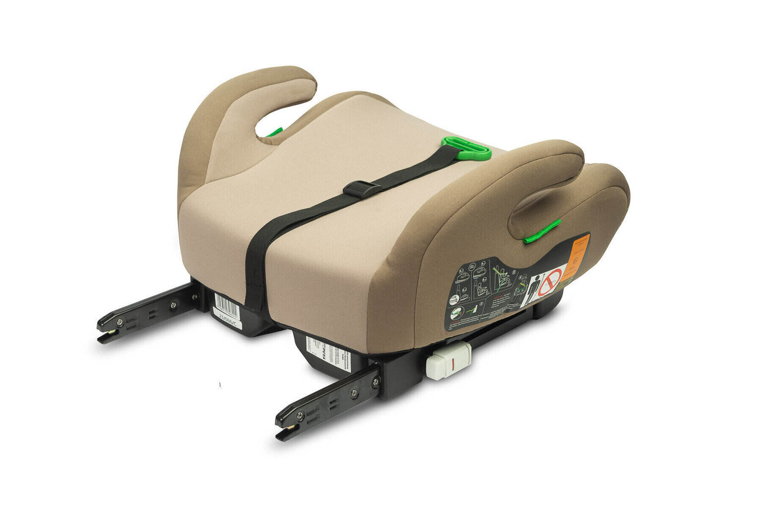 Turvaistuin - koroke Caretero Puma Isofix-I-Size, 125-150 cm, beige hinta ja tiedot | Turvaistuimet | hobbyhall.fi