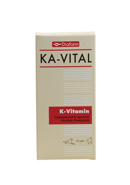 K-vitamiini koirille ja kissoille Diafarm Ka-Vital hinta ja tiedot | Koiran terveys ja hyvinvointi | hobbyhall.fi