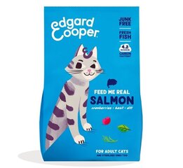 Edgard & Cooper aikuisille kissoille lohen ja kanan kanssa, 325 g hinta ja tiedot | Kissan kuivaruoka | hobbyhall.fi